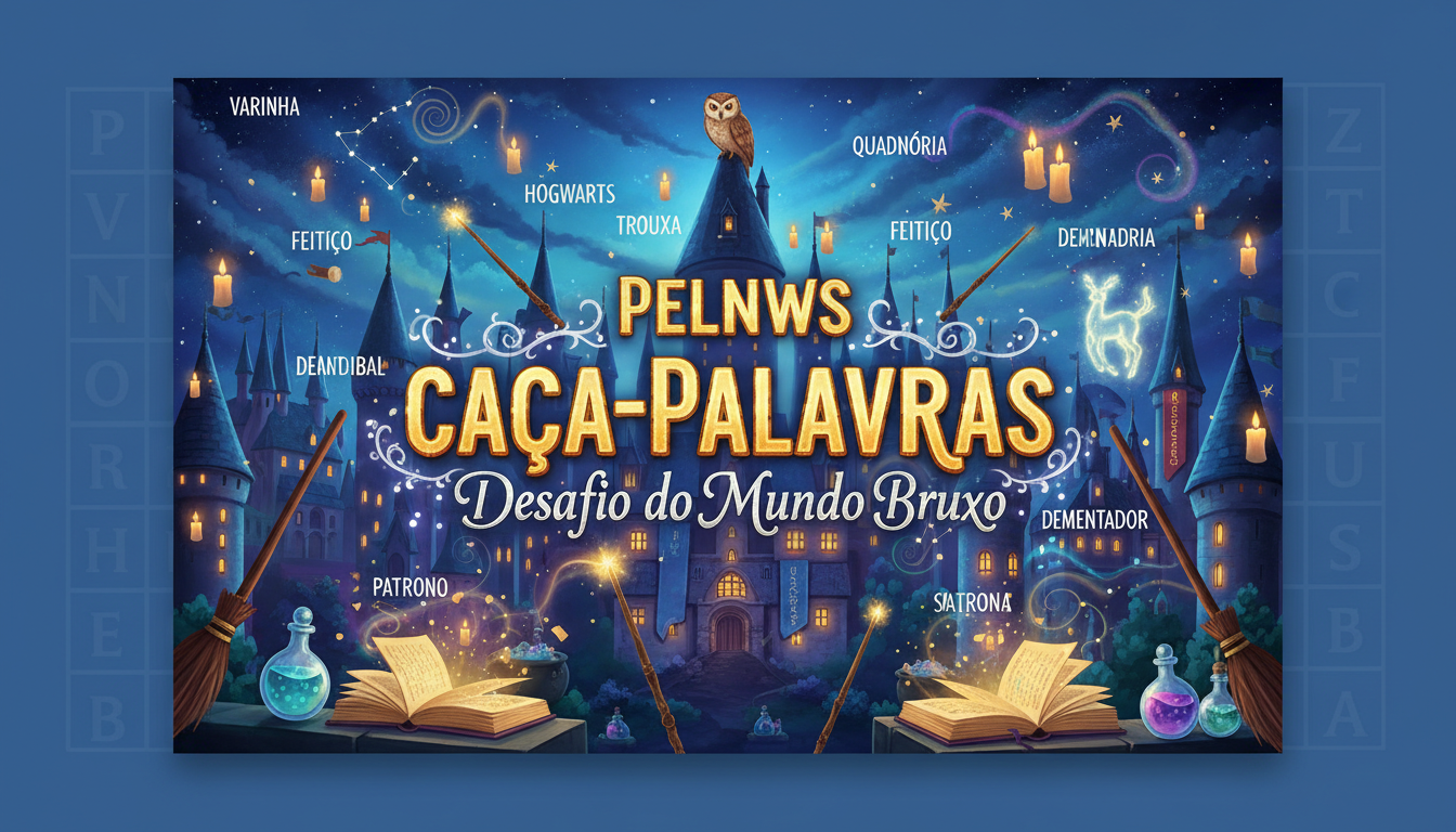 Caça Palavras Harry Potter